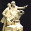 Model of the John N. Andrews statue by Alan Collins, sculptor