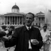 Edward C. Banks at Trafalgar Square, London, England, in about 1968
