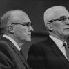 Reuben R. Figuhr and Robert H. Pierson, presidents of the General Conference