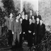 Newbold College faculty at Packwood Haugh, 1944