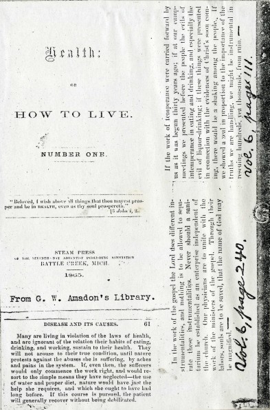 Health or How To Live excerpts