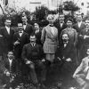 Attendees at a conference where the decision was made to buy the property on which to build Brazil College, 1914