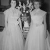Wanda Thomas and Imogene Meeks dressed for a banquet