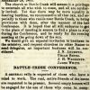 Battle Creek General Conference 1860