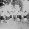 Oakwood College girls physical education class, early 1900s