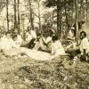 Oakwood College students on a picnic