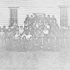 Elk Point Industrial School student group, about 1906