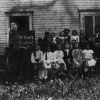 Students and teachers at the Jackson Industrial School (Mich.) about 1892