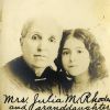 Julia M. and Frances E. Rhodes