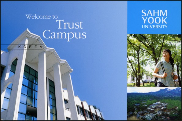 Welcome to trust campus Korea, Sahmyook University