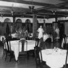 Hinsdale Sanitarium and Hospital patient dining room with wait staff