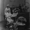 Battle Creek Sanitarium first director of nurses, Mrs. Foy, with Miss Sweet