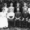 Caterham Sanitarium, England, student nurses and faculty, 1906