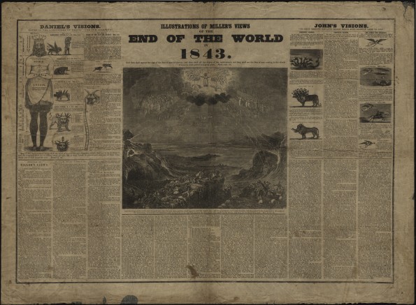 Illustrations of Miller's views of the end of the world in 1843