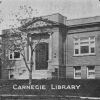 Carnegie Library in College View, Nebraska, next to the Union College campus