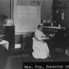 Battle Creek Sanitarium director of nurses, Mrs. Foy, 1900