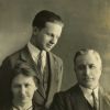 Ferdinand A. and Anna C. Stahl with their son Wallace E. Stahl