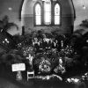 Ellen G. White funeral in the Battle Creek Tabernacle, 1915.  S. N. Haskell speaking