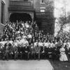 Walla Walla College faculty and students, 1912