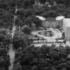Hinsdale Sanitarium and Hospital aerial view from the late 1950a