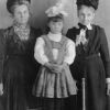 Elmira E. Chapman, Marguerite Ratelle, and an unknown girl
