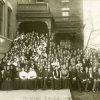 Walla Walla College faculty and students, 1909-1910