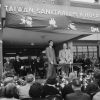 Harry Miller responding to speeches at the opening ceremony of Taiwan Sanitarium and Hospital