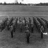 Medical Cadet Corps company at attention