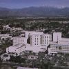 Loma Linda University Medical Center ariel view from the Campus Drive side probably from the early 1990s