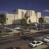 Loma Linda University Medical Center in the late 1980s seen from Campus Drive