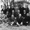 Group photograph taken in China possibly at a Seminary extension school