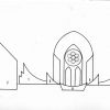 [Suggested layout of new organ pipes at Pioneer Memorial Church]