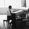[Gene and Marie Jennings playing the keyboards at the 1972 Andrews University alumni retreat in Florida]