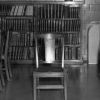 [Newly built chair for Emmanuel Missionary College library]