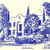 Sketch of La Sierra University San Fernando Hall