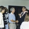 [Arrival of Neal C. Wilson and church officials at the Guam International Airport]