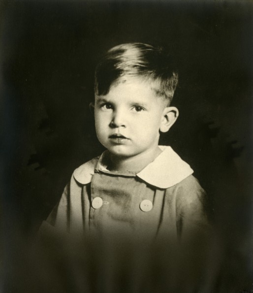 Joseph Sutherland as a child
