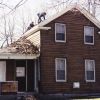 [Restoration work on the White's Wood St. home in Battle Creek, Michigan]
