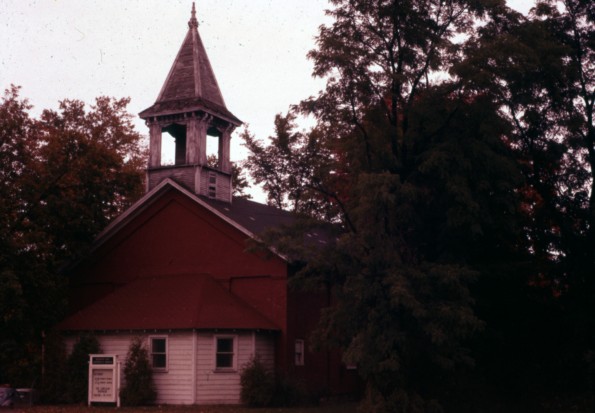 Original church building in Lapeer, Michigan