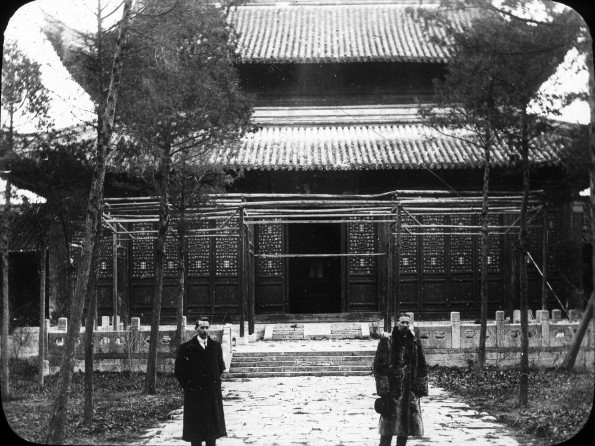 Heathen temple, China, four doors from our work