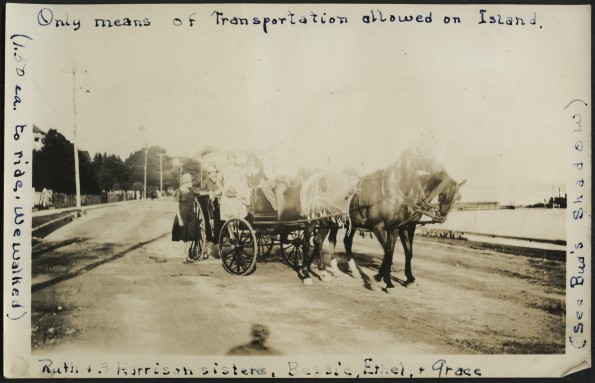 Only means of transportation allowed on [Mackinac] Island