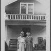 Mrs. Fralick and her mother Mrs. Yeoman taken in Aug. 1947
