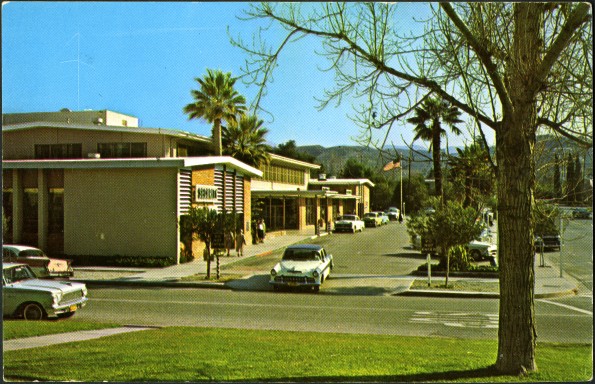 Loma Linda business center, students store, bank and post office