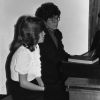 Shawna Moses and Irene Herr at the piano at the Arkansas-Louisiana Conference Elementary School Music Festival in Little Rock, AR