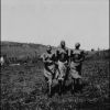 Three Kisii women walking