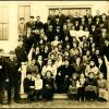 Adelphian Academy staff and students, 1909-1910 school year