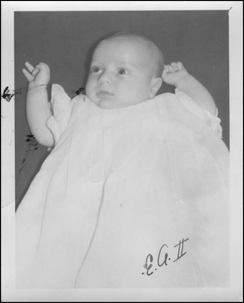 E. A. Sutherland II at one month of age