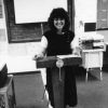 Cheryl Blackburn in her classroom at Ozark Elementary School in Gentry, AR