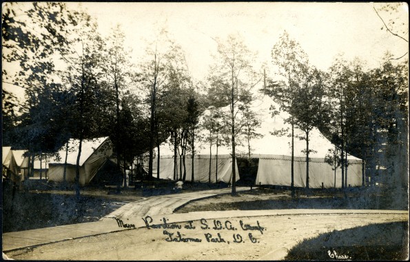 Main pavilion at S.D.A. camp, Takoma Park, D.C.