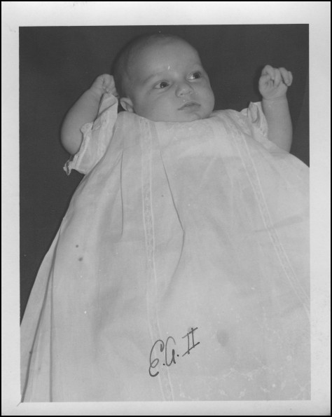 E. A. Sutherland II at one month of age